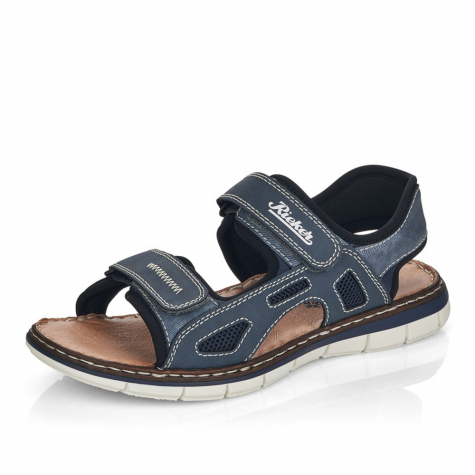 Pánské sandály RIEKER 25171-14 modrá S3