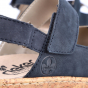 náhled Dámské sandály RIEKER V7170-14 modrá S3