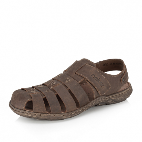 Pánské sandály RIEKER 22074-26 hnědá S4