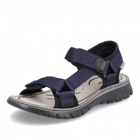 Pánské sandály RIEKER 26772-14 modrá S3