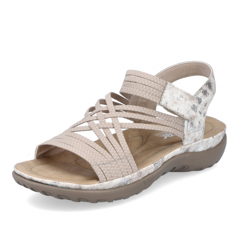 Dámské sandály RIEKER 64888-60 béžová S4