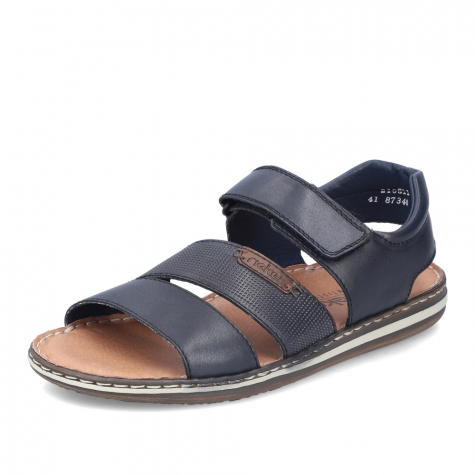 Pánské sandály RIEKER 21081-14 modrá S4