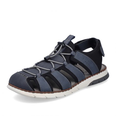 Pánské sandály RIEKER 25246-14 modrá S4